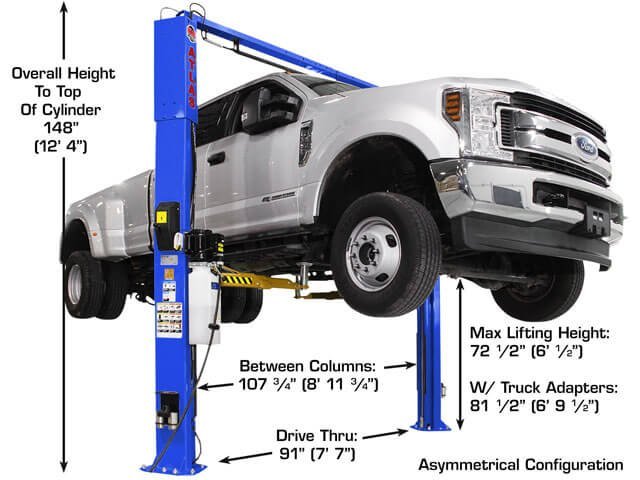 Atlas Platinum PVL10 ALI Certified 10,000 lb Overhead Lift