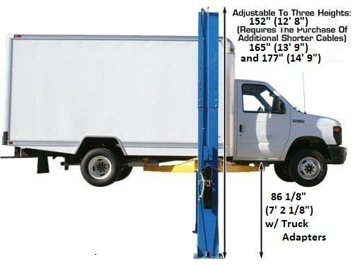 Atlas PV15PX 15,000 lb Overhead 2-Post Lift