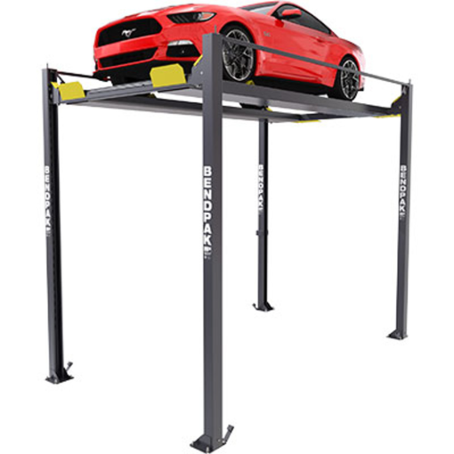 BENDPAK HD-7PXW 7,000-LB. CAPACITY ALI CERTIFIED / SUPER-TALL RISE / FOUR-POST LIFT / VEHICLE DISPLAY PLATFORM